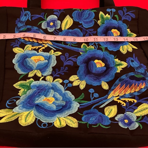 Canvas Embroidered tote bag - Picture 3 of 8